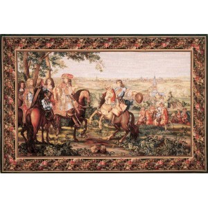 Gobelín Tapisserie La prise de Lille Gobelín Tapisserie La prise de Lille